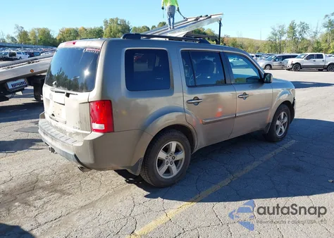 2009 Honda Pilot Ex-L из США, поврежденный, VIN 5FNYF48559B046642